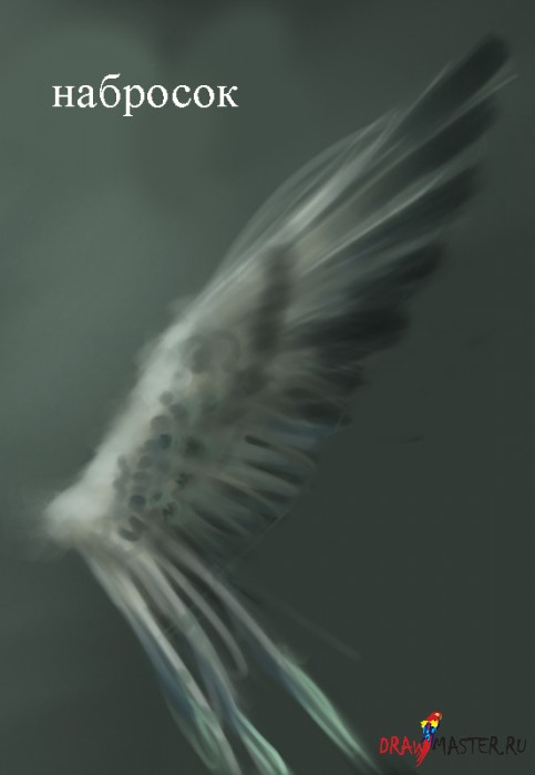 Рисуем крылья