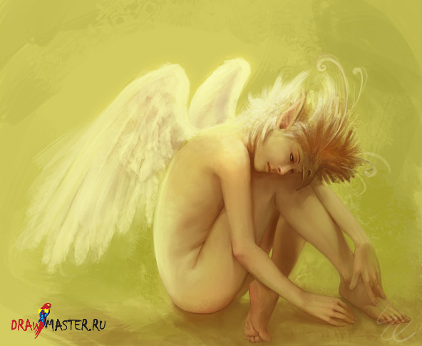Как нарисовать Ангела