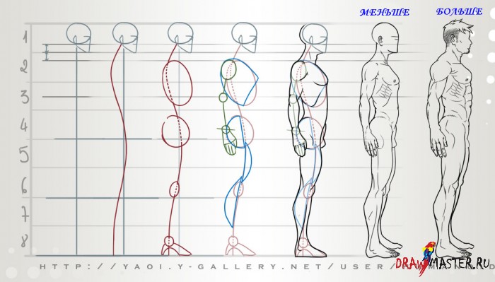 Как нарисовать парня / мужчину с красивым, сексуальным телом в стиле реалистичного комикса