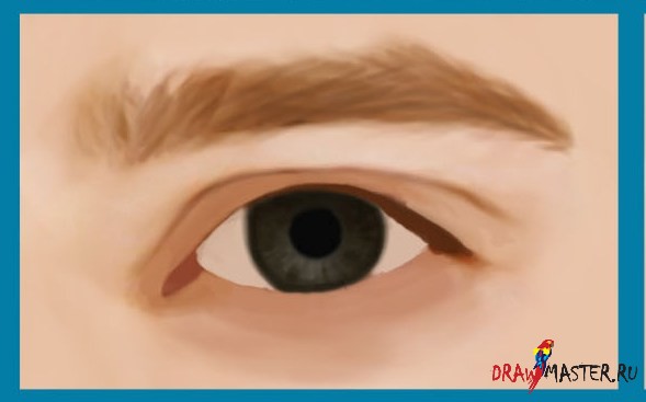 Как нарисовать Глаза мужчины