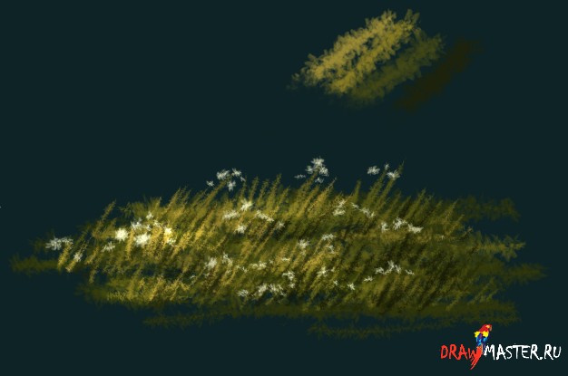 Мини-урок по рисованию Травы
