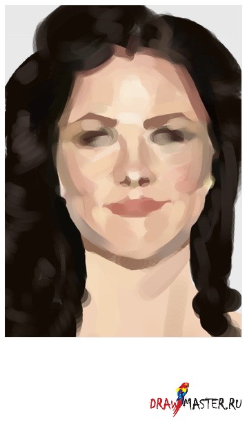 Урок по цифровому рисованию в Adobe Photoshop: Женский Портрет