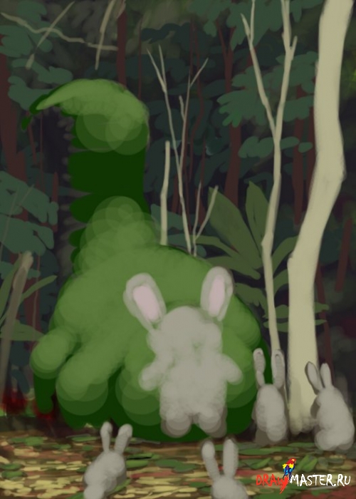 Рисуем «Пожирателя кроликов»