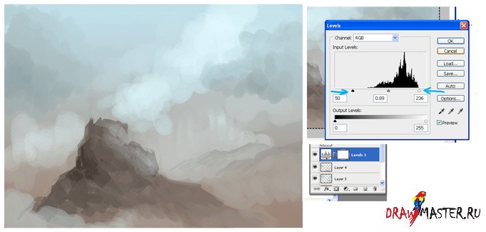      - Matte Painting